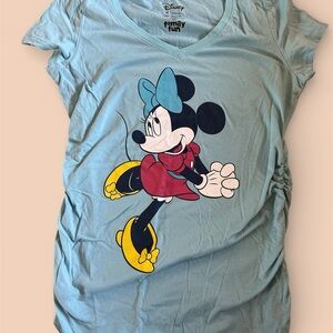 Disney Light Blue Maternity Top